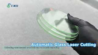 Полностью автоматическая линия для лазерной резки стекла большого формата.