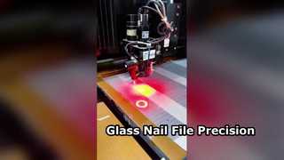 Пилочка для ногтей 3 мм, лазерная резка стекла.