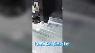 Циркуляр для лазерной резки белого стекла толщиной 3 мм