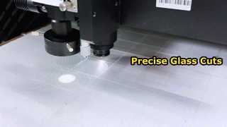 Односторонняя матовая пленка толщиной 1 мм, круглая для резки белого стекла