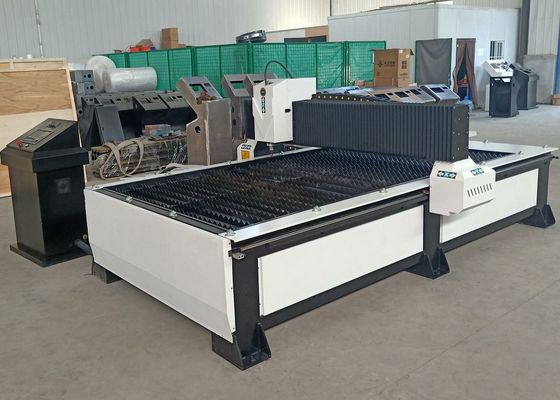 25mm Alloy CNC Plasma Flame Cutting Machine 3.8kw With 7 Inches LCD Display