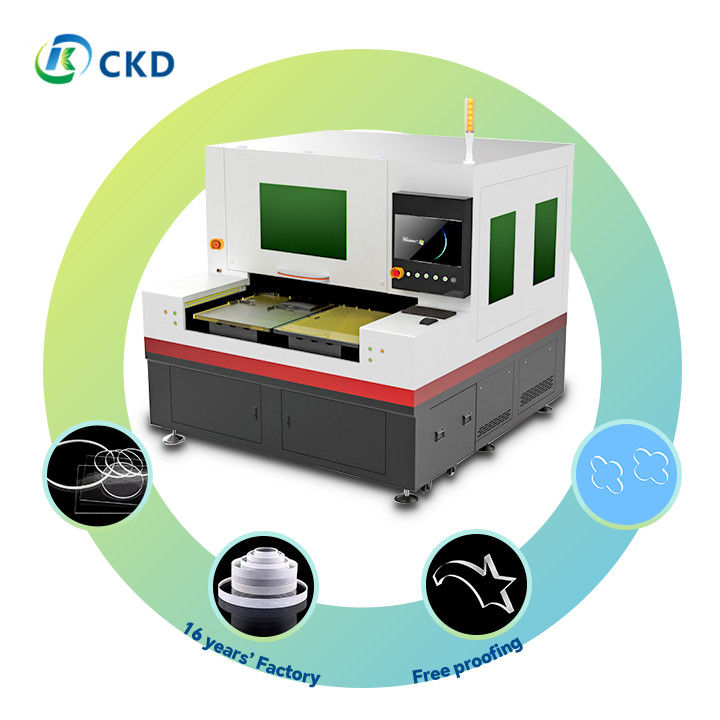 Versatile Laser Glass Cutting Machine for Different Glass Shapes and Sizes To Chipping ≤5μm