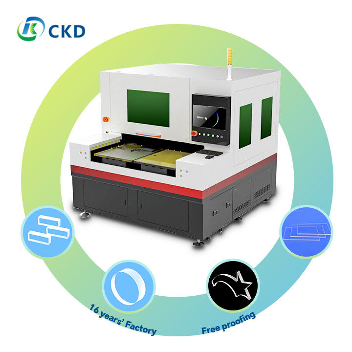 Versatile Laser Glass Cutting Machine for Different Glass Types and Thicknesses To Accuracy±0.01mm