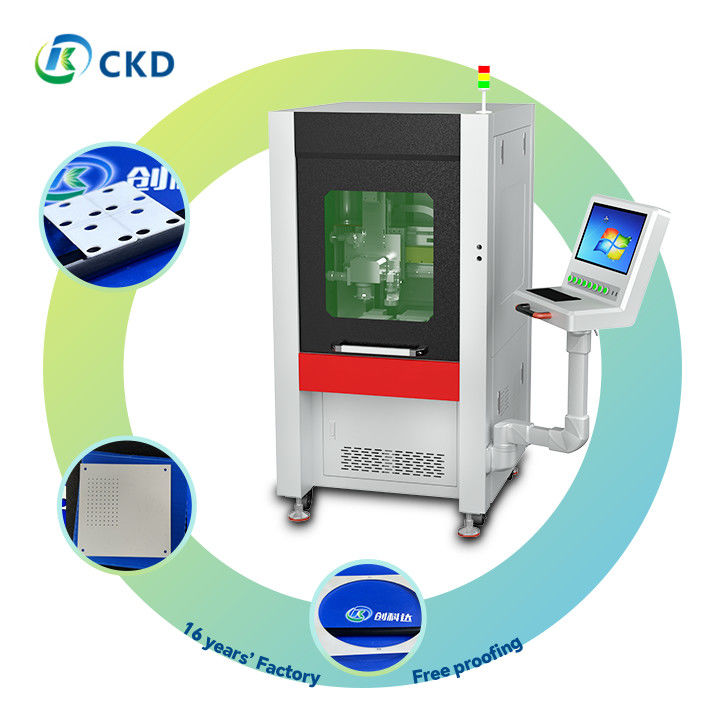 Customizable Ceramic Laser Cutting Machine For Different Material Thicknesses 1200mm X 1200mm X 1500mm