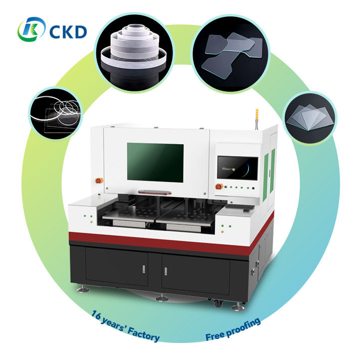 Mobile Tempered Glass Laser Cutting Machine For Superior Glass Cutting Performance Ultra-clear Glass Single Cut ≤19mm