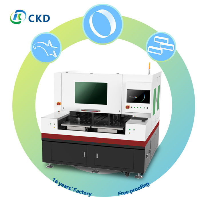 Tempered Glass Laser Cutting Machine Price Ultra-clear Glass Single Cut ≤19mm