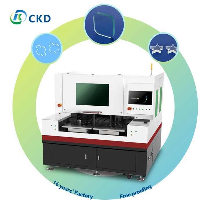 Laser Glass Cutter For Stained Glass With XY Linear Motors And Grating Rulers