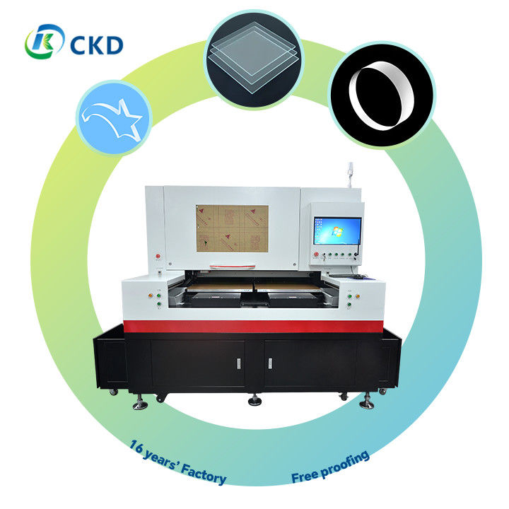 Tempered Glass Laser Cutting Machine For Various Glass Cutting Applications 50HZ/60HZ
