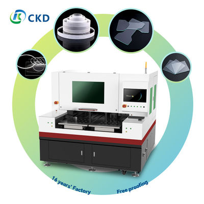 Mobile Tempered Glass Laser Cutting Machine For Superior Glass Cutting Performance Ultra-clear Glass Single Cut ≤19mm